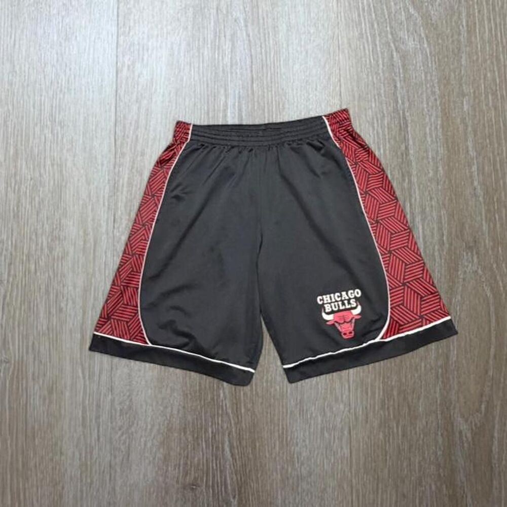 Nba Men's Black and Grey Shorts